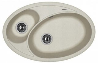 Кухонная мойка Florentina Селена 780 грей